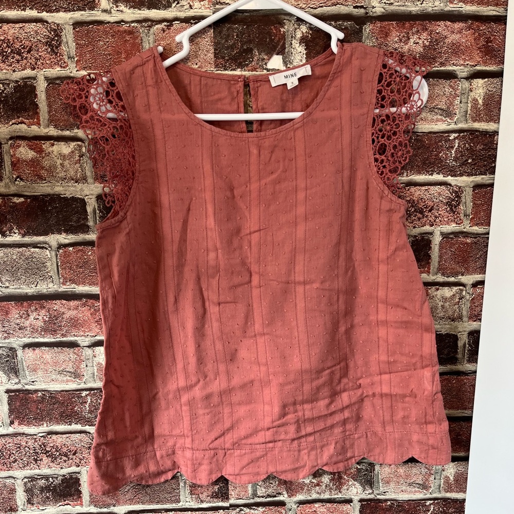 Dusty Rose Small Mine Top